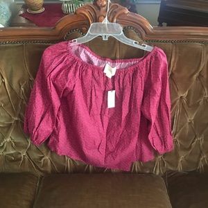 *last call* Nwt Anthropologie Maeve boho top